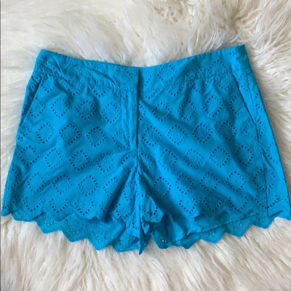Crown & Ivy Eyelet Shorts